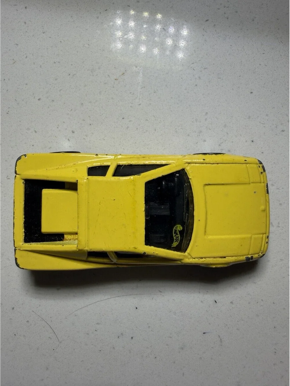 Hot Wheels loose Ferrari Testarossa yellow China